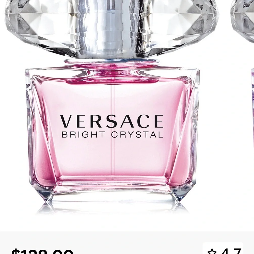 Versace Bright Crystal Perfume - Pink and Silver - Picture 2 of 3